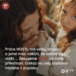 HOST hostem v DVTV! Práce HOSTu má velký smysl a jsme moc vděční, že začíná být vidět...